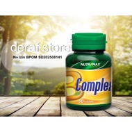 Nutrimax B Complex Vitamin B Complex Contents 30 tablet