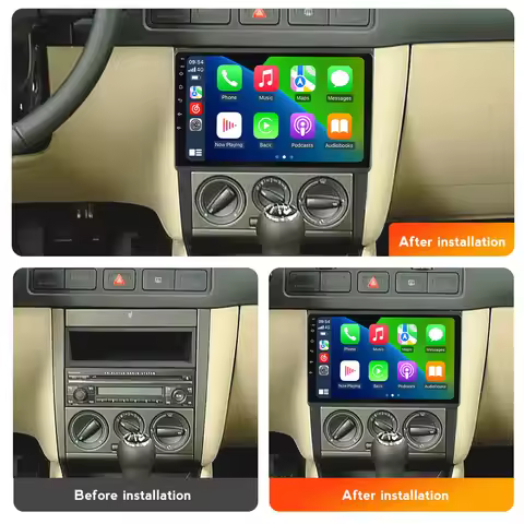 Android Car Radio for Volkswagen Golf MK 4 IV 2002-2008 Jetta MK4 Classics Wireless Carplay Auto Wif