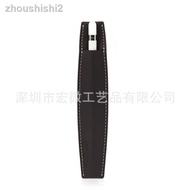 = Leather Pen Case Creative Single Pack Metal Pen Pen Gel Capacitive Pen Stylus Case Storage