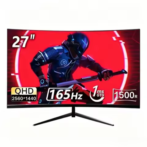 27 inch high definition curved screen high brush gaming display desktop computer monitor