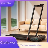 Crafts Man Home Gym Foldable Treadmill Silent Machine Tablet Home Gym