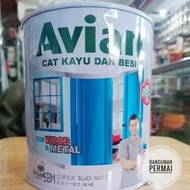 Avian Cat Minyak Kayu Dan Besi 1Kg/Cat Kayu Dan Besi Avian/Cat Minyak