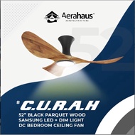 Alaska Curah/Burah/Aurah Smart DC Ceiling Fan 52"/43"/50" with 23W Dimmable SAMSUNG LED Light