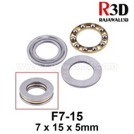 Up Ball Bearing F7-15 7X15X5 Thrust Plane