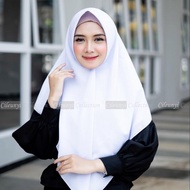 Cileunyi Collection Hijab Segi Empat Jumbo 150x150 Wolfis Adem Grade A Woolpeace / Kerudung Sekolah 