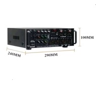 Bluetooth Amplifier EQ Audio Karaoke Home Theater Optical/Coaxial av 326bt pro KRNDY AV-MP326BT PRO 