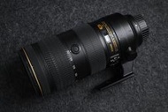 Nikon 70-200mm f2.8E 小黑七 公司貨盒單全 無遮光罩 SN:081