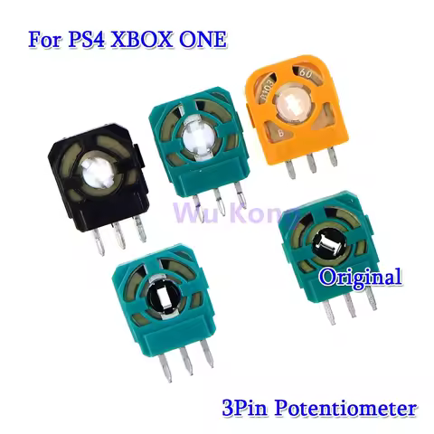 For XBOX ONE 3D Analog Potentiometer for ps4 Thumbstick Axis Resistors Joystick 3PIN 10K Potentiomet