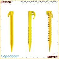 LETTER 5/10pcs Camping Tents Tool Plastic Tent Stake Camping Nails Accessories Tent Accessories