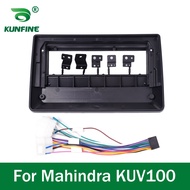 Car GPS Navigation Stereo For Mahindra KUV100 Radio Fascias Panel Frame Fit 2Din 9 inch In Dash head