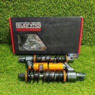 SUPRIMO RACING DOUBLE ADJUSTABLE ABSORBER 335MM CNC SCOOTER NMAX PCX150 VTS200 ELEGAN