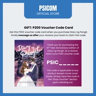 GIFT: 1x Diary ng Pangit Voucher Code Card (BOOK NOT INCLUDED. NOTE ONLY)