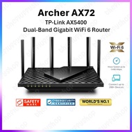 【SG SELLER】TP-LINK Archer AX72 Dual Band AX5400 Gigabit WiFi 6 Router