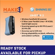 [READY STOCK!!] SHINING 3D EINSTAR EINSTAR 2 WIRELESS HANDHELD 3D SCANNER