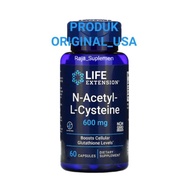 Life Extension N-Acetyl-L-Cysteine 600 mg, 60 Capsules