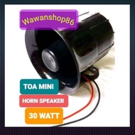 TOA MINI Horn Speaker Toa Bulat 12 v 30 watt