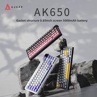 AJAZZ AK650 Wireless Bluetooth Three Mode Keyboard Hot Swappable Customized Factory Prelubed Gasket 