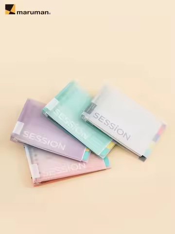 Maruman Session Mini Loose Leaf Notebook Horizontal B7 Portable Pocket Notebooks Mini Binder