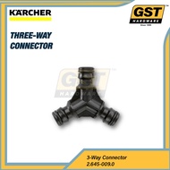 Karcher Three Way Connector Hose Connector Pipe Connector Penyambung Paip Getah Pipe Connector Hose 