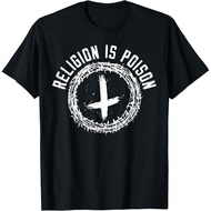 Newest Religion Is Poison Anti-Religion Agnostic Atheist T-Shirt
