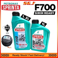 ORIGINAL PETRONAS SPRINTA F700 15W-50 4T ULTRAFLEX MINYAK HITAM MINYAK PELINCIR 10W 40 10W 50 1L 1.2