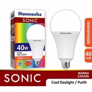 hannochs sonic led bulb 40 watt 40watt - bola lampu bohlam led