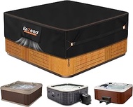 Enzeno Outdoor SPA Hot Tub Cover Waterproof Square 85 x 73 inch fit 84 x 72 or 83 x 71 420D Heavy Du