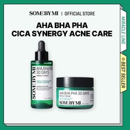 [SOME BY MI] AHA BHA PHA Cica Synergy Acne Care Set(Miracle Serum + Miracle Cream) [Acne Care, Exfol