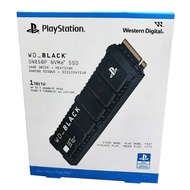 Western Digital 1TB WD_BLACK SN850P NVMe M.2 SSD for PS5 - w/ Heatsink, 7300MB/s
