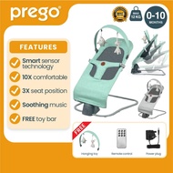 Prego Baby Sierra Infant Seat Smart Sensor Automated Baby Swing Auto Buaian Electric Bayi 宝宝婴儿电动摇篮床