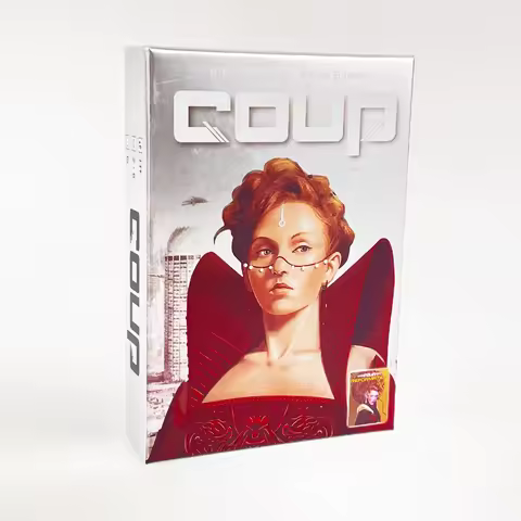 COUP Card Game with Reformation Expansion - Bluffing Strategy Game for 2-8 Players - 15 Min Fast-Pac