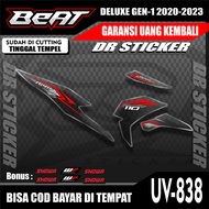 MESIN UV Striping BEAT Gen1 Stickerdeluxe BEAT 2020 2021 2022 2023 Sticker BEAT deluxe (Already Cut 