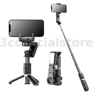 ToKQi Q18 Handheld Mobile Phone Gimbal Stabilizer bluetooth Selfie Stick Holder with Fill Light for 