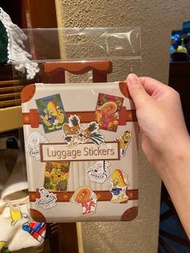香港迪士尼樂園 唐老鴨 Donald Duck 行李箱 貼紙