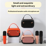 Bluetooth Mini Speaker Wireless Karaoke Set Portable Mic Microphone BS32D KK01 Stereo MP3 USB Micro 