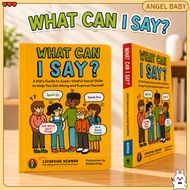 What Can I Say? Kids Social Skills Guide Book Communication Skills Learning Express Yourself