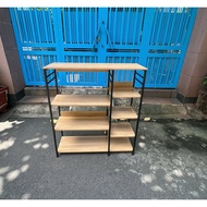 Kệ lò vi sóng để đồ đa năng 2 Gian 8 TẦNG và Kệ Lò Vi Sóng 2 Tầng 6 Ngăn Có Tủ