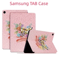 For Samsung Galaxy S7/S7+ Case S8/S8+ Cover S9/S9+ Case Generation Case TAB S7 FE 12.4' Cover A9/A9+ 11' Case Galaxy TAB A8 10.5'/ TAB A7 Lightweight Leather Stand Butterfly Cove
