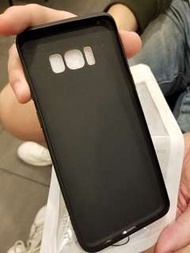 最新Samsung Galaxy S8 黑色軟手機殼