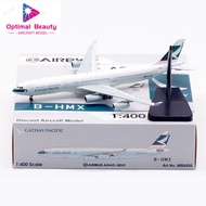 Aviation 1:400  国泰航空 A340-300 B-HMX B-HXG 高端收藏展示