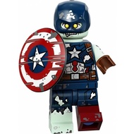 Original Lego Marvel Super Heroes - Zombie Captain America 71031 Minifigure new