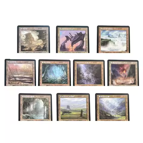 Regular FETCH LANDS Arid M calding Tarn MH2 Flooded Strand MH3 OLD FRAME TCG Japanese Card Quality B