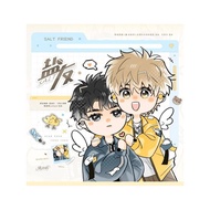 New Products Guangu Daigou Salt Friends Heart-moving Fixed Grid Tearing Polaroid Photocard Plush Dol