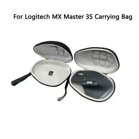 Protective Case for Logitech MX Master 3S Durable Material Protector Travel Portable Mice Bag Hard S