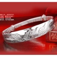【READY STOCK】 S999 Silver Bracelet