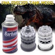 Hidden Money Storage Jurassic Park Movie Prop Desktop Ornament Barbasol Dennis Nedry Dinosaur DNA Tu