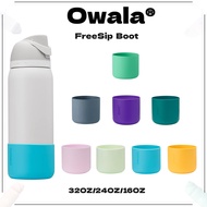 Owala Boot for FreeSip 24oz 32oz , Shockproof Silicone Cover, Non-Slip Protective Sleeve Base Access