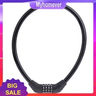 【myhomever】4 Digit Password Anti-theft Lock for MTB Road Bicycle Motorcycle Lock L&6