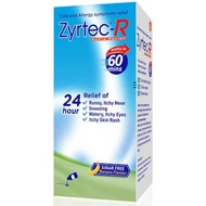 Zyrtec R Solution 75ml *Suitable for 2 years up*Effective for flu, itchy eyes, running nose, allergy reaction*