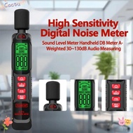 CACTU Sound Level Meter, 125Hz-8KHz 30-130dB Noise Meter, Professional Digital Display Windproof Dec